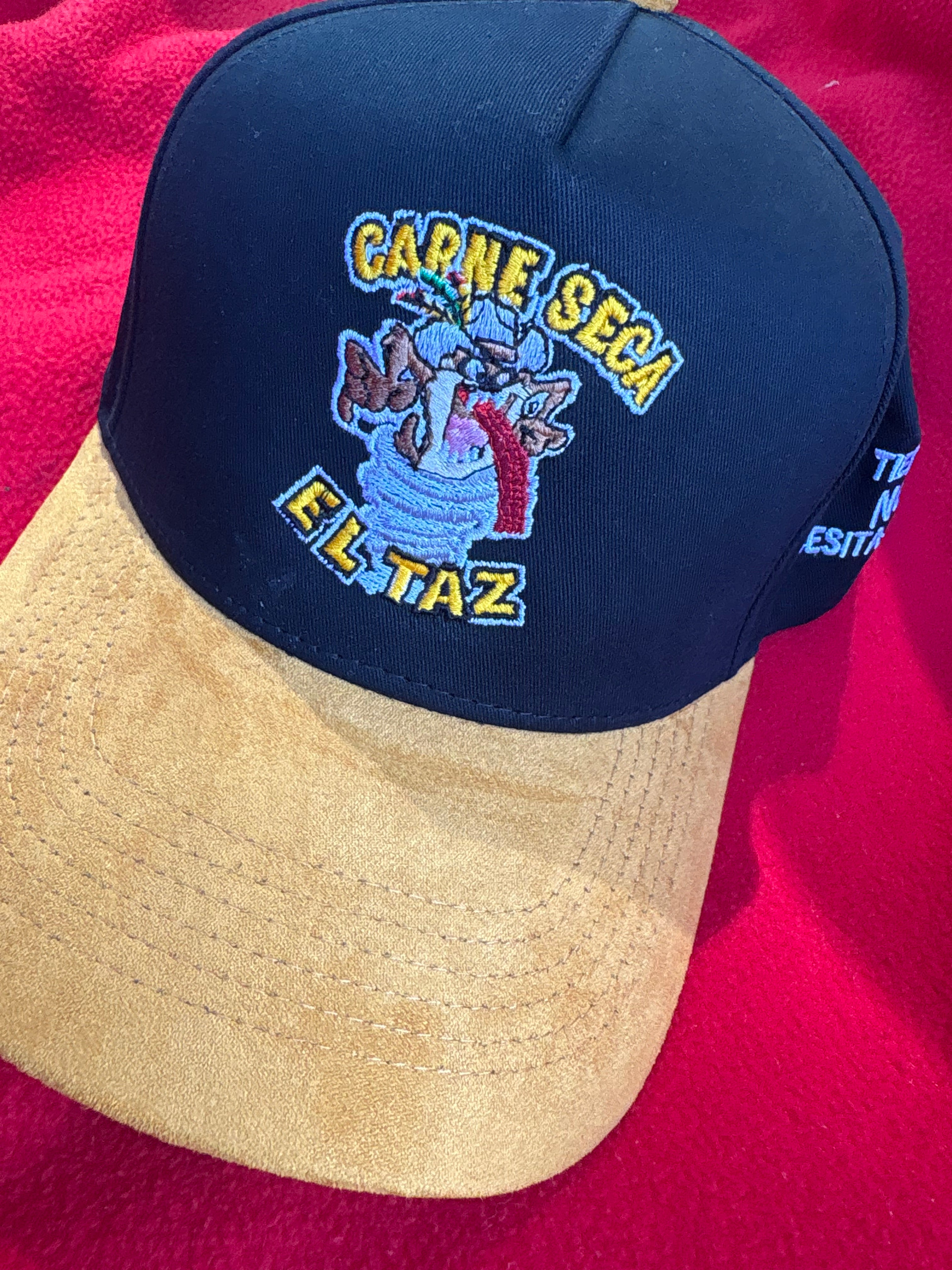 Black with yellow suede